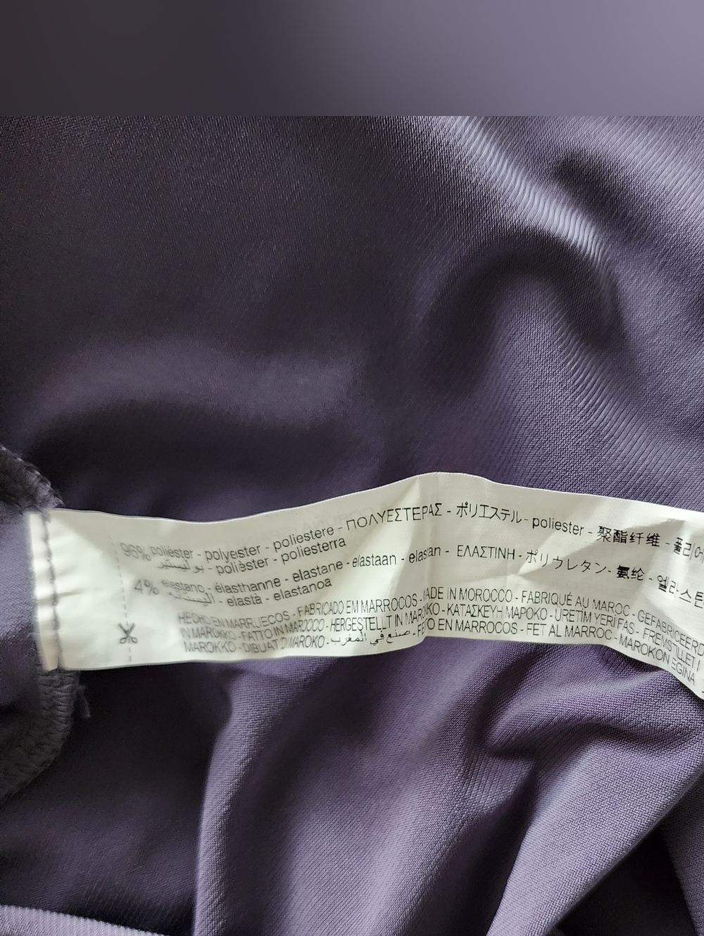 Zara Women's Grey Colored, Draped Style Dress.  Size M - Picture 7 of 8